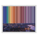 20×16" Float Frame Canvas - White Frame variant