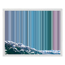 20×16" Float Frame Canvas - White Frame variant
