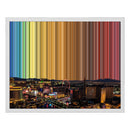 20×16" Float Frame Canvas - White Frame variant