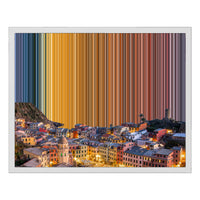 Leinwandbild mit Schattenfugenrahmen im Format 20×16", weißer Rahmen