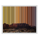 20×16" Float Frame Canvas - White Frame variant