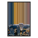 Lærred i floater-ramme, 20×30", sort ramme