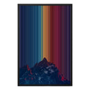 20×30" Float Frame Canvas - Black Frame variant