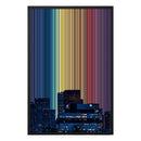 20×30" Float Frame Canvas - Black Frame variant