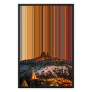 Canvastavla i floaterram, 20×30", svart ram