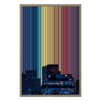20×30" Float Frame Canvas - Natural Frame variant