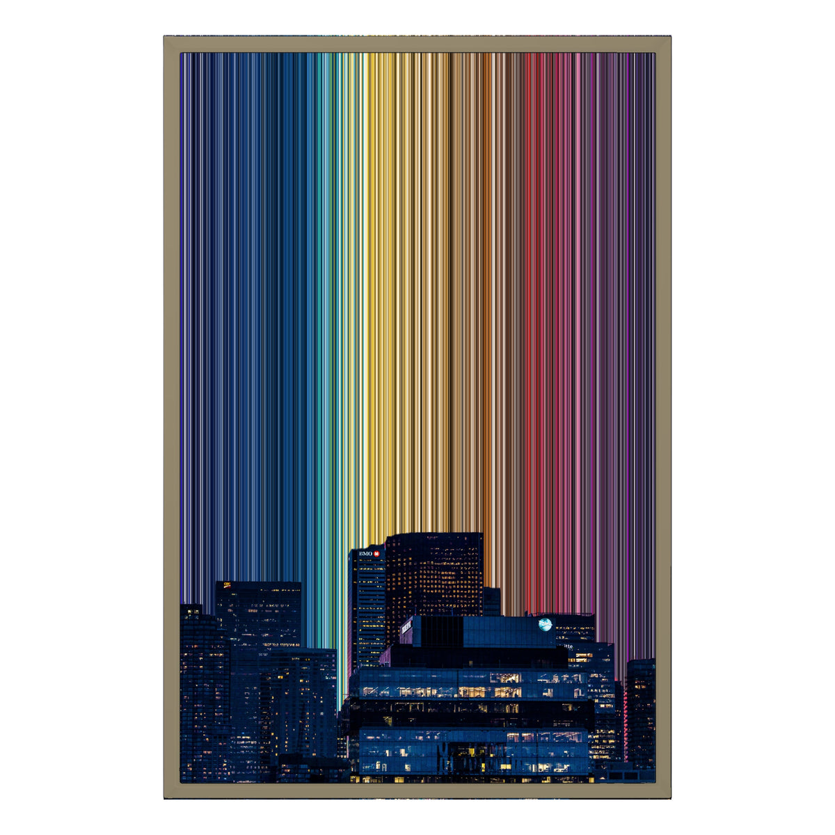 20×30" Float Frame Canvas - Natural Frame variant