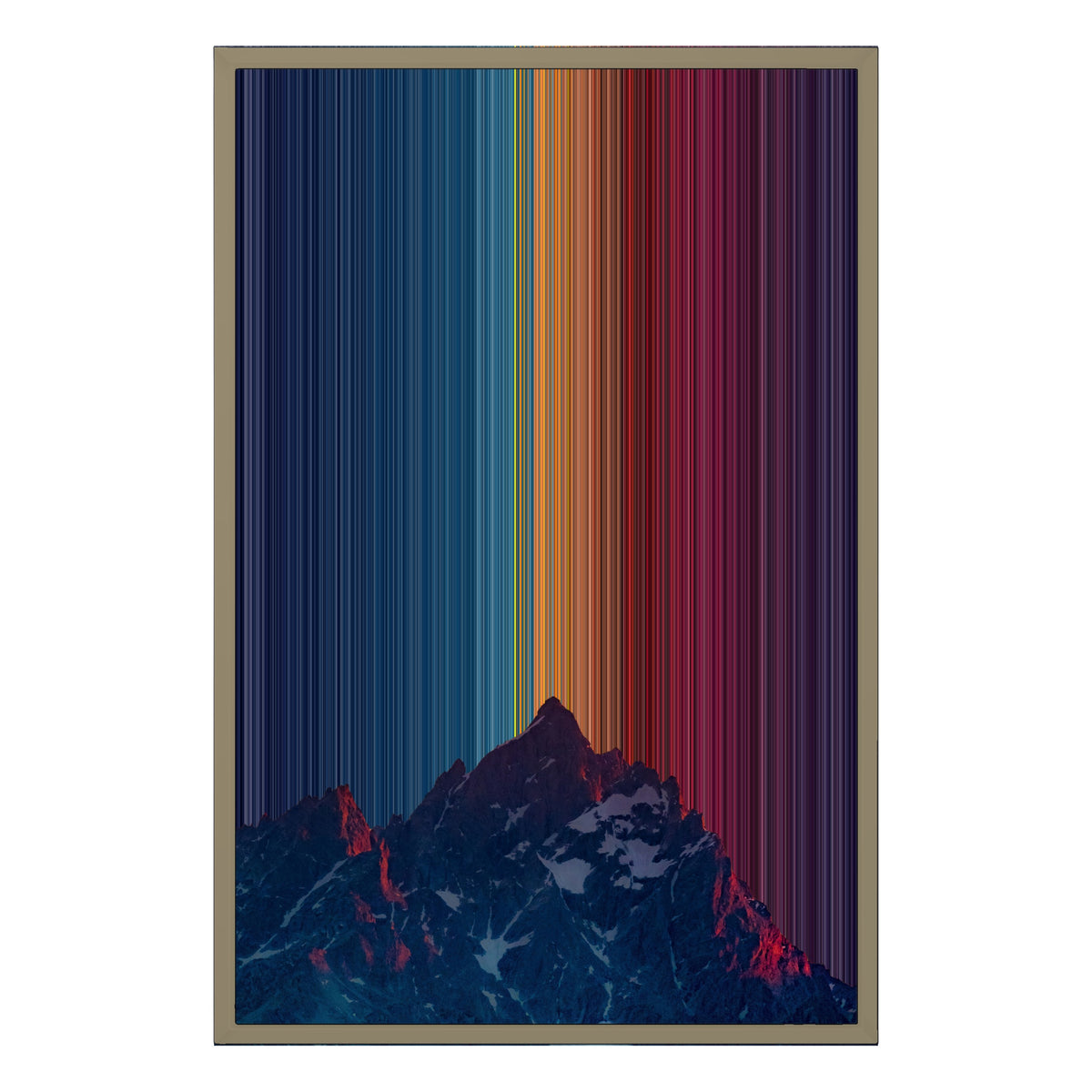 20×30" Float Frame Canvas - Natural Frame variant