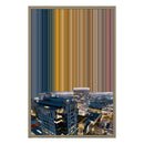 Lærred i floater-ramme, 20×30", ramme i naturtræ