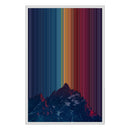 20×30" Float Frame Canvas - White Frame variant