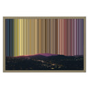 24×16" Metallic Float Frame Canvas - Natural Frame variant