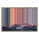 24×16" Metallic Float Frame Canvas - Natural Frame variant