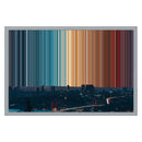 24×16" Metallic Float Frame Canvas - Silver Frame variant