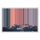 24×16" Metallic Float Frame Canvas - White Frame variant