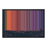 24×18" Float Frame Canvas - Black Frame variant