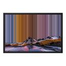 Canvastavla i floaterram, 24×18", svart ram