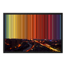 24×18" Float Frame Canvas - Black Frame variant