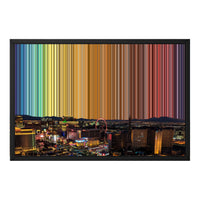 24×18" Float Frame Canvas - Black Frame variant