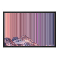 24×18" Float Frame Canvas - Black Frame variant