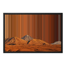24×18" Float Frame Canvas - Black Frame variant