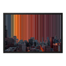 24×18" Float Frame Canvas - Black Frame variant