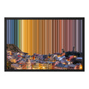 Leinwandbild mit Schattenfugenrahmen im Format 24×18", schwarzer Rahmen