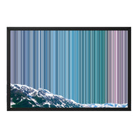 24×18" Float Frame Canvas - Black Frame variant
