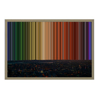 24×18" Float Frame Canvas - Natural Frame variant