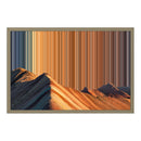 Lienzo con marco flotante, 24×18", marco de madera natural
