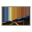 24×18" Float Frame Canvas - Natural Frame variant
