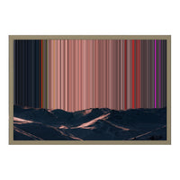 Canvas in baklijst, 24×18", naturel houten lijst