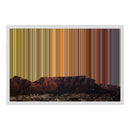 24×18" Float Frame Canvas - White Frame variant