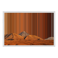 24×18" Float Frame Canvas - White Frame variant
