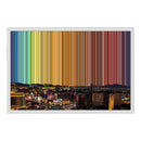 24×18" Float Frame Canvas - White Frame variant