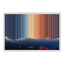 Tela con cornice a cassetta, 24×18", cornice bianca