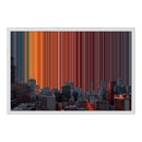 24×18" Float Frame Canvas - White Frame variant