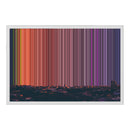 24×18" Float Frame Canvas - White Frame variant