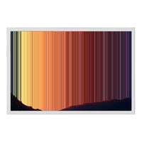 24×18" Float Frame Canvas - White Frame variant