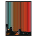 24×30" Float Frame Canvas - Black Frame variant