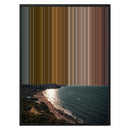 Coastal Sanctuary - Luminous Echoes No. 003 - CAN-38MM-FRA-MC-24X30-VAR_24x32_Black