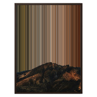 24×30" Metallic Float Frame Canvas - Brown Frame variant