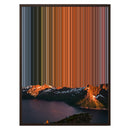 24×30" Metallic Float Frame Canvas - Brown Frame variant