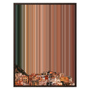 24×30" Metallic Float Frame Canvas - Brown Frame variant