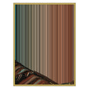 24×30" Metallic Float Frame Canvas - Gold Frame variant