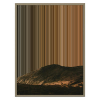 24×30" Metallic Float Frame Canvas - Natural Frame variant