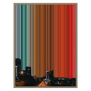 24×30" Float Frame Canvas - Natural Frame variant