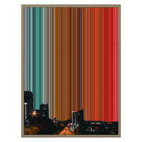 24×30" Float Frame Canvas - Natural Frame variant