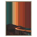 24×30" Metallic Float Frame Canvas - Natural Frame variant