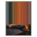 24×30" Metallic Float Frame Canvas - Natural Frame variant