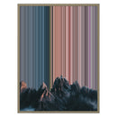 24×30" Metallic Float Frame Canvas - Natural Frame variant